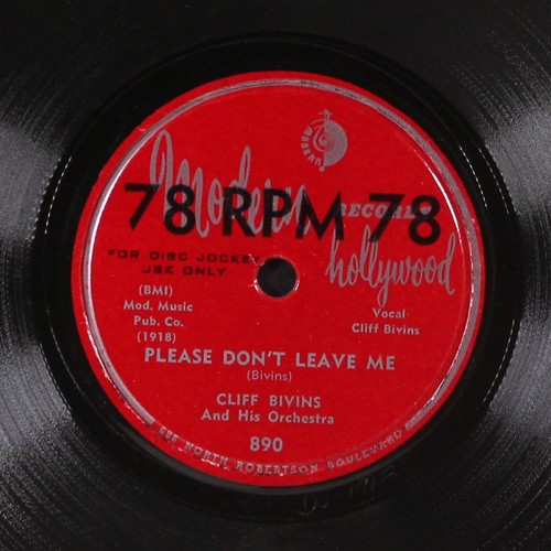 Cliff bivins please - bivins, don't