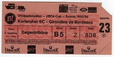 Biglietto EC Karlsruher SC -