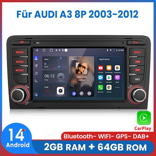 Per audi 2003 2012 apple - a3, 8p