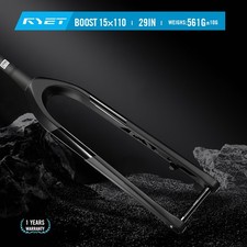 Forcella mtb carbonio 2025 15x110mm BOOST forcella conica downhill per mountain bike