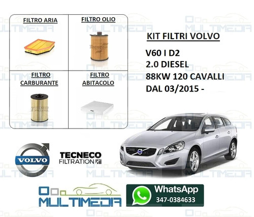 Kit tagliando filtri - tagliando,