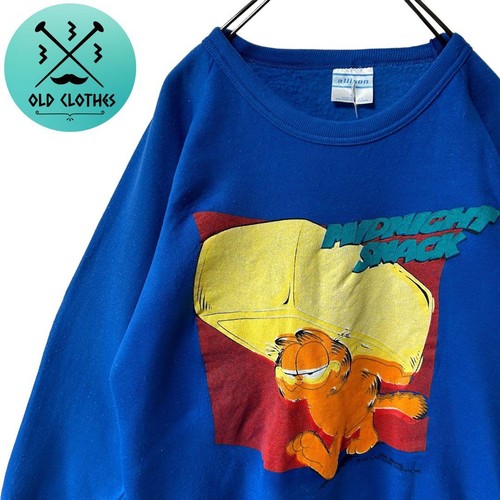 Felpa garfield anni vintage - garfield, 90