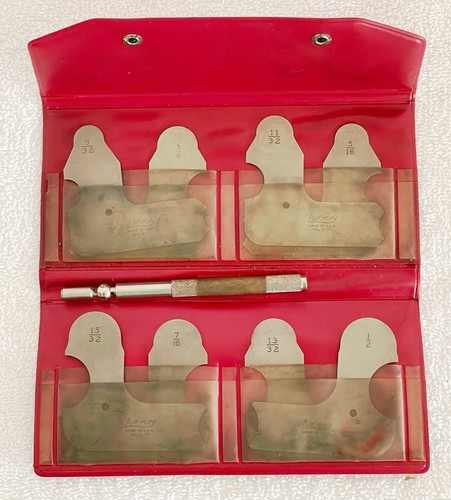 Lufkin radius gage set - gage,
