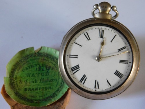 C1864 antico orologio tasca - c1864, da