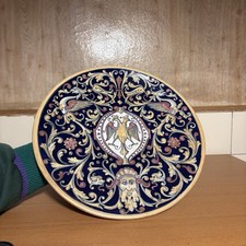 Piatto maiolica RUBBOLI Gualdo
