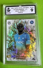 Victor Osimhen  1/1 Super Gold  Sparkle  Topps Total 2023-24  Napoli Galatasaray