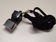 Fischietto simile FOX 40 Classic Nero + Cordino – 115 dB – Nuovo