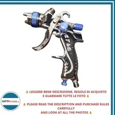 Pistola a spruzzo per vernice HVLP, per auto, mobili,.. 600ml 2-3 bar
