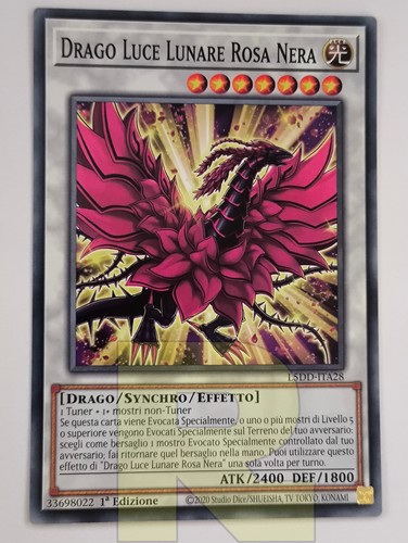 Drago luce lunare rosa - drago,