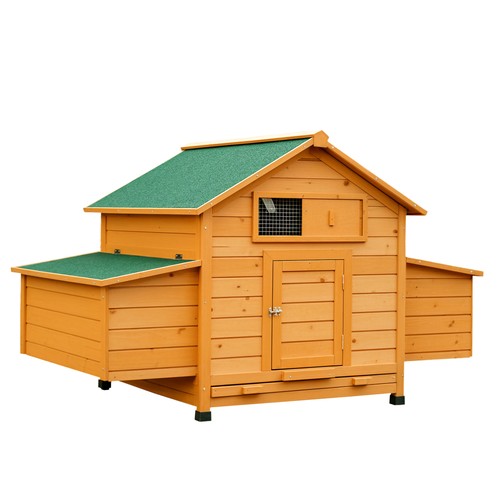 Pawhut pollaio legno - legno, di