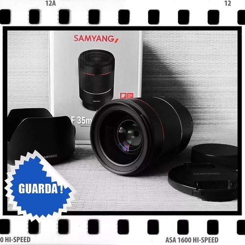 Samyang 35mm fe - samyang, af