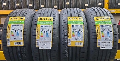 Gomme nuove giti 195 - 4, 195/55
