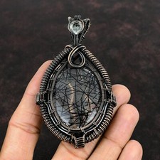 Gioielli in rame rutilo nero