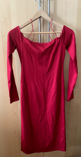 Abito rosso alice olivia con - alice, +