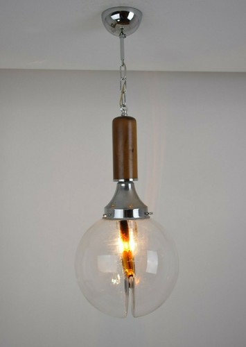 Lampadario vintage vetro - 70,