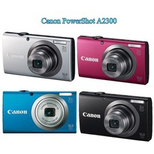 Canon PowerShot A2300 fotocamera digitale HD 16MP 5x zoom ottico, flash integrato