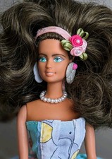 Bambola Barbie OOAK ridipinta