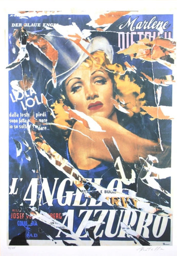 Mimmo rotella angelo - mimmo, rotella,