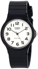 Orologio CASIO Vintage MQ-24-7B2 Silicone Nero Bianco Classico Uomo Donna Unisex