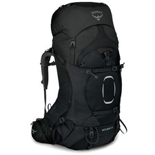 Osprey Aether 65 Litro Herren-Trekkingrucksack Zaino da Trekking Zaino Nero
