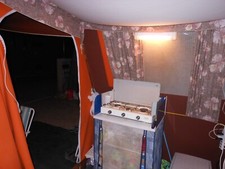 tenda campeggio 4 posti a casetta modello Gran Chic anno 2010 Bertoni