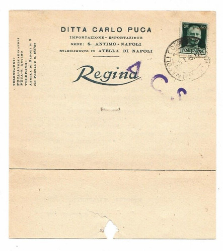 Lettera cartolina postale - ,
