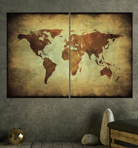 Mappamondo immagine tela - mappamondo,