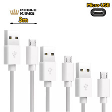 Sconto quantità 3x 3m Micro USB cavo di ricarica dati rapido per Samsung A3 A5 S5 S6 S7