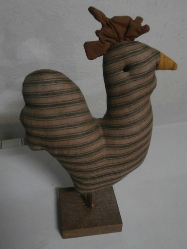 Gallina stoffa legno