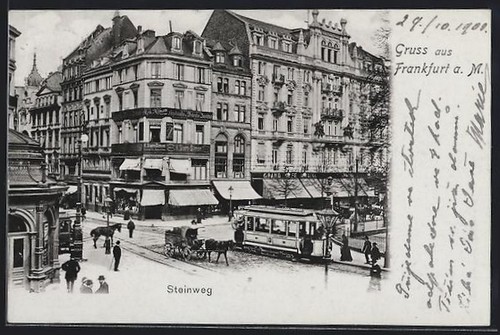 Francoforte sul meno tram - ak,