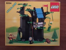 Lego 6054 Forestmen's Hideout Forestmen Castle Vintage Completo Legoland