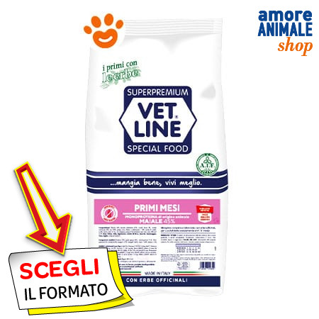 Vet line dog primi - line, mesi