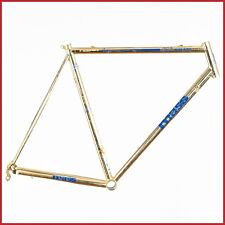 MASS VOLATA ORO COLUMBUS TELAIO ACCIAIO VINTAGE ANNI 90 PLACCATO ORO BICICLETTA STRADA OLD