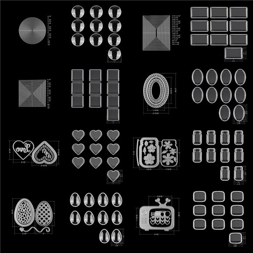 Kit matrici taglio cupole - da,