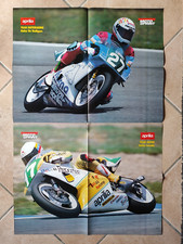 TEAM APRILIA LORIS REGGIANI-WIMMER-LAVADO-DE RADIGUES DOPPIO POSTER MOTOSPRINT