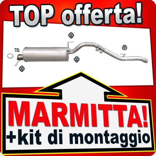 Silenziatore posteriore per - posteriore,