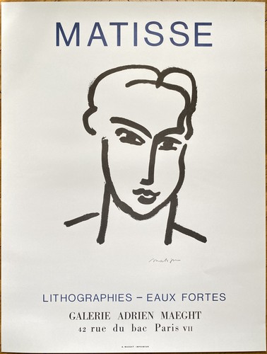 Henri matisse poster originale - henri,