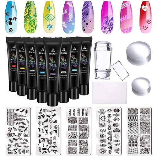 Biutee pcs gel stamping - biutee,