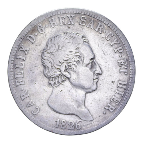 Lire 1826 torino carlo - lire,