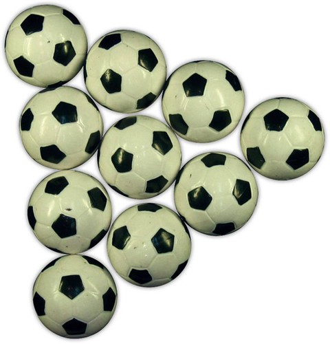 Set palline bianconere - set, 10