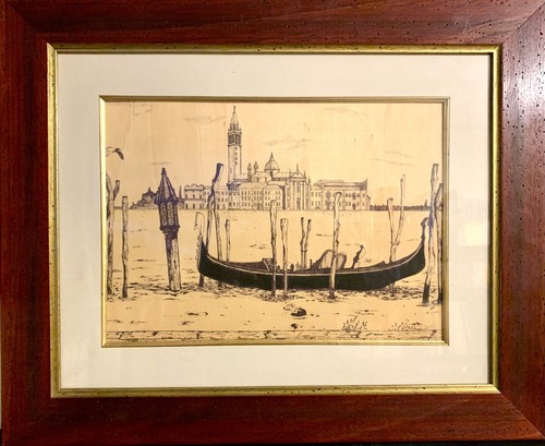 Quadro venezia 1972 - quadro,