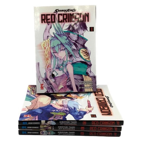 Shaman king red crimson - shaman, serie
