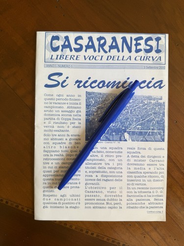 Fanzine ultras casarano - fanzine,