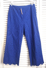 ADIVA Royal Blue Eyelet pull