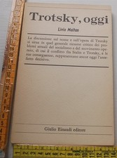 Maitan Livio - Trotsky, oggi - Einaudi - 10C05