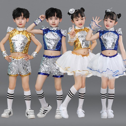 Abito ballo jazz paillettes - da,