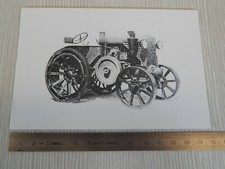 Cartolina trattore italtractor - trattore,