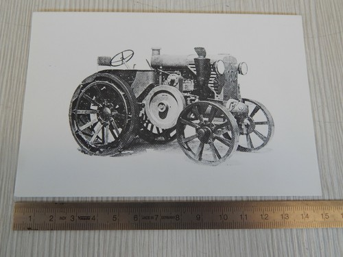 Cartolina trattore italtractor - cartolina,