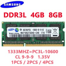 SAMSUNG DDR3L 4 GB 8 GB 1333