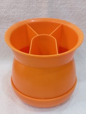 Emmepi Porta Posate arancio arancione organizzatore vintage cucina shabby chic 